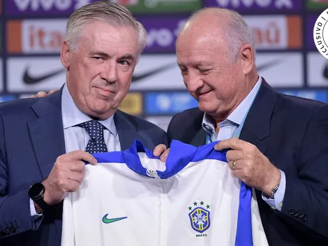 Felipão avalia Seleção Brasileira com a presença de Carlo Ancelotti