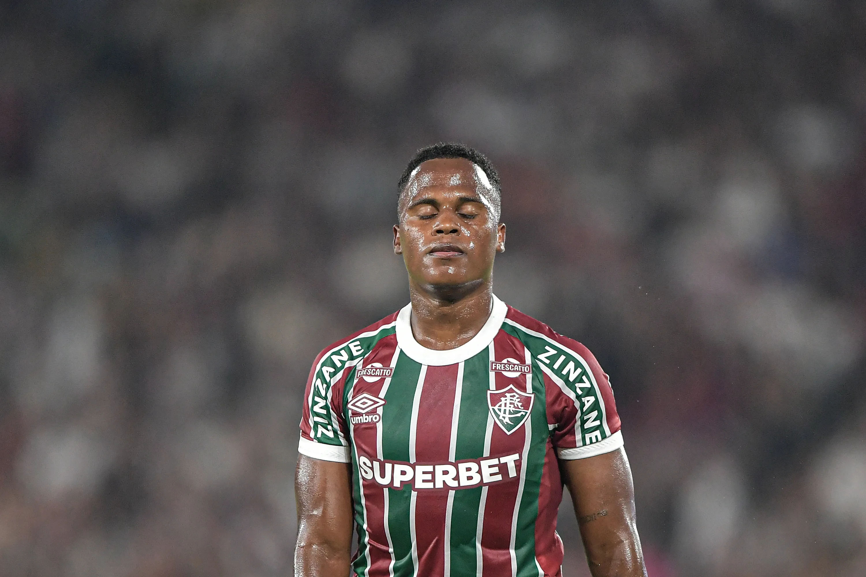 Arias em ação pelo Fluminense. Foto: Thiago Ribeiro/AGIF