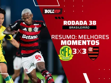 Mirassol e Flamengo ficam no empate pelo Brasileirão