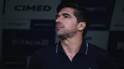 Abel Ferreira, técnico do Palmeiras, durante partida contra o Vitoria no estadio Arena Allianz Parque pelo campeonato Brasileiro A 2025. Foto: Ettore Chiereguini/AGIF