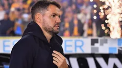 Larcamón, técnico do Cruz Azul, foi muito criticado. Foto: Azael Rodriguez