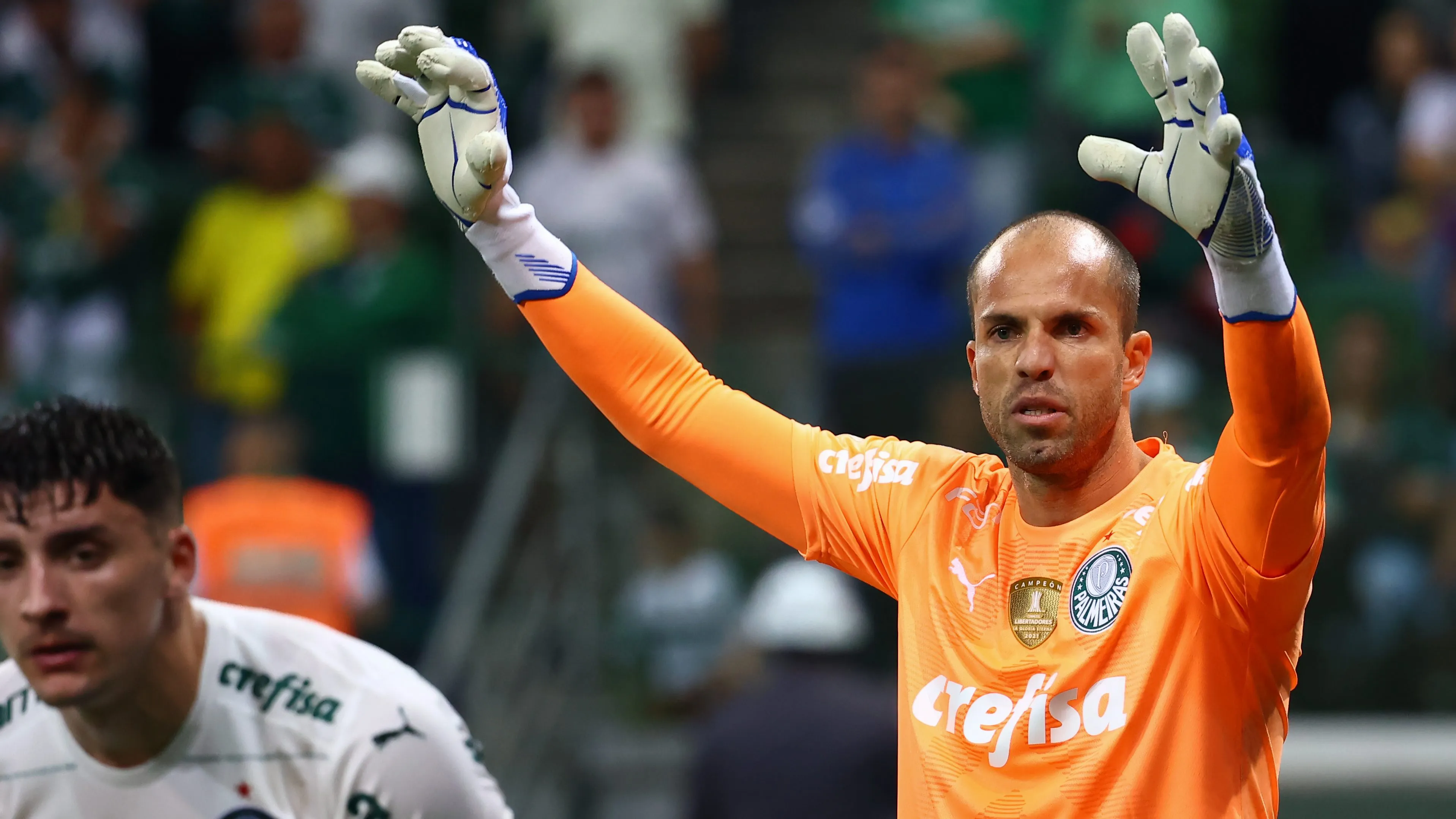 Marcelo Lomba em campo pelo Palmeiras. Foto: Marcello Zambrana/AGIF