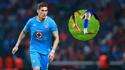 Jesus Orozco sofre grave lesão pelo Cruz Azul. Foto: Manuel Velasquez/Getty Images