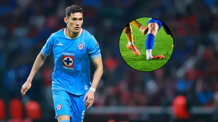 Jesus Orozco sofre grave lesão pelo Cruz Azul. Foto: Manuel Velasquez/Getty Images
