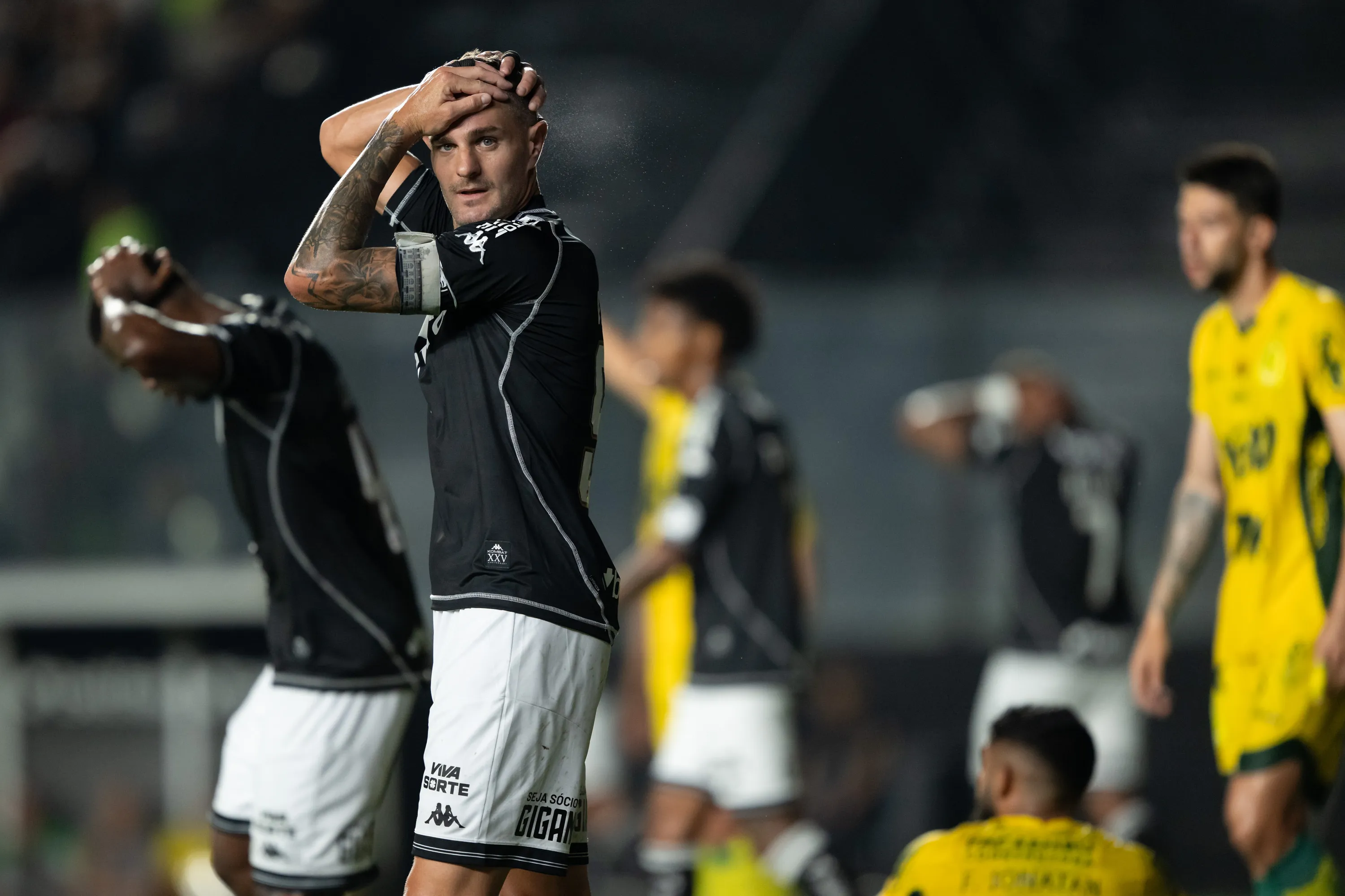Vasco perdeu para o Mirassol na última rodada do Brasileirão. Foto: Jorge Rodrigues/AGIF