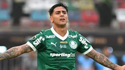 Facundo Torres, atacante do Palmeiras em partida pelo campeonato brasileiro (Foto: Rodrigo Valle/Getty Images)