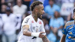 Neymar, atacante do Santos em partida pelo campeonato brasileiro (Foto: Ricardo Moreira/Getty Images)