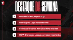 Confira a agenda da semana.
