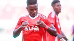 RS - PORTO ALEGRE - 07/12/2025 - BRASILEIRO A 2025, INTERNACIONAL X BRAGANTINO - Carbonero jogador do Internacional comemora seu gol durante partida contra o Bragantino no estadio Beira-Rio pelo campeonato Brasileiro A 2025. Foto: Luiz Erbes/AGIF