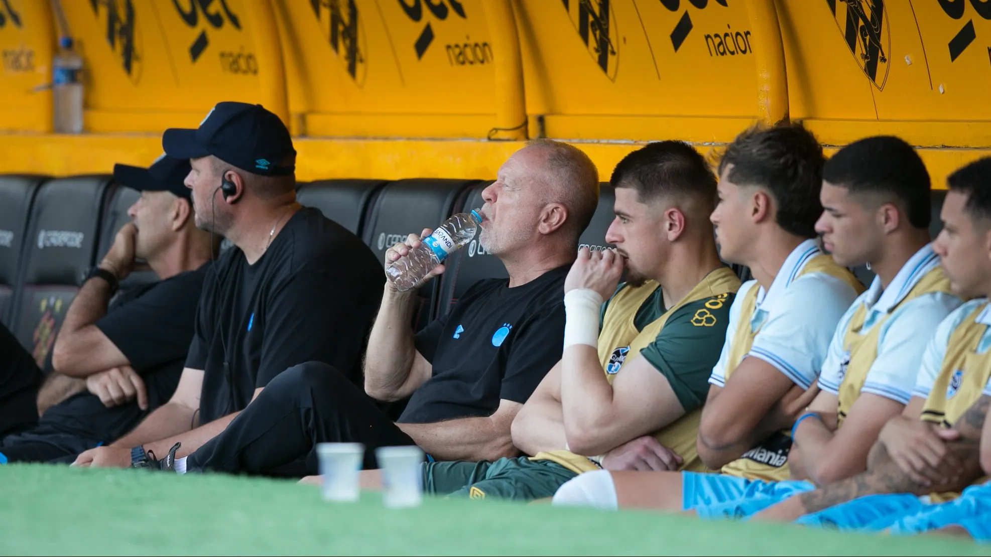Mano Menezesdurante a partida contra o Sport na Ilha do Retiro em Recife Foto: Marlon Costa/AGIF