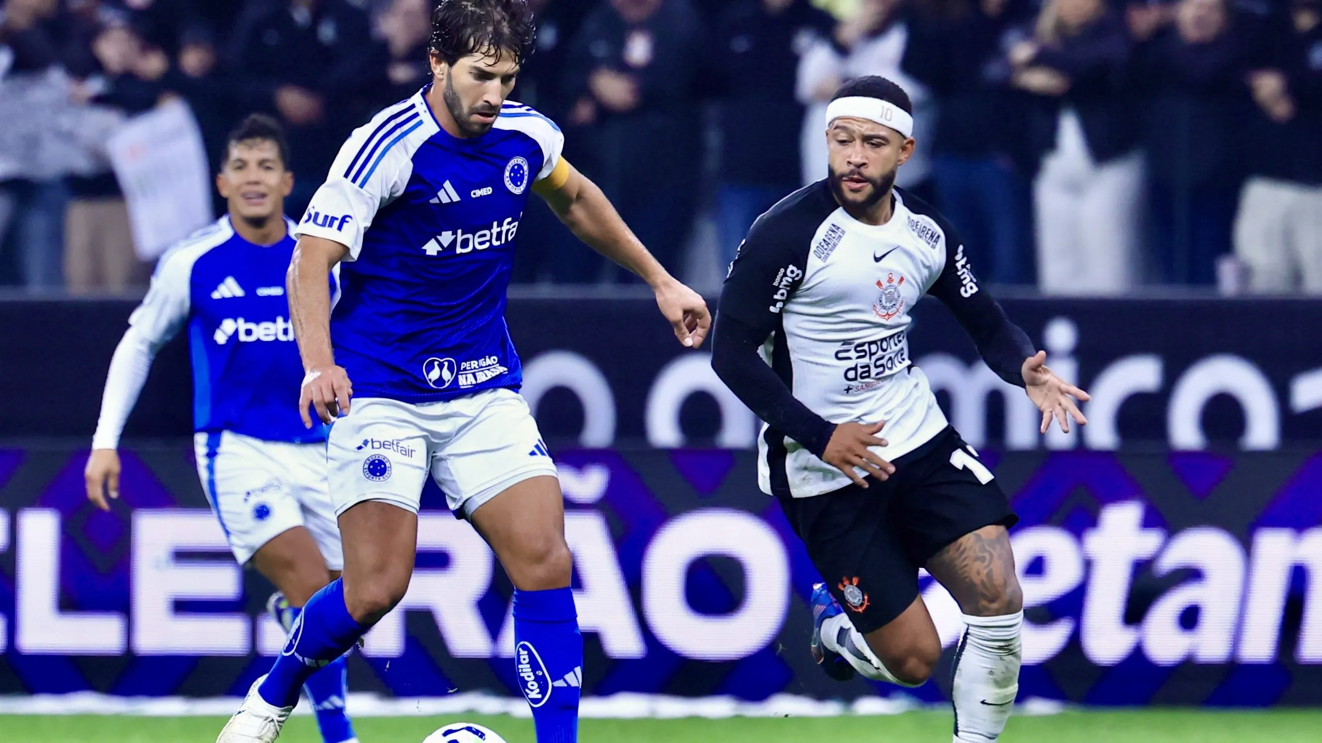Cruzeiro X Corinthians. Foto: Marcello Zambrana/AGIF