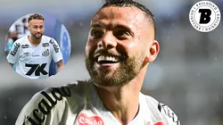 Guilherme e Neymar em ação pelo Santos no Campeonato Brasileiro - Fotos: Jota Erre/AGIF