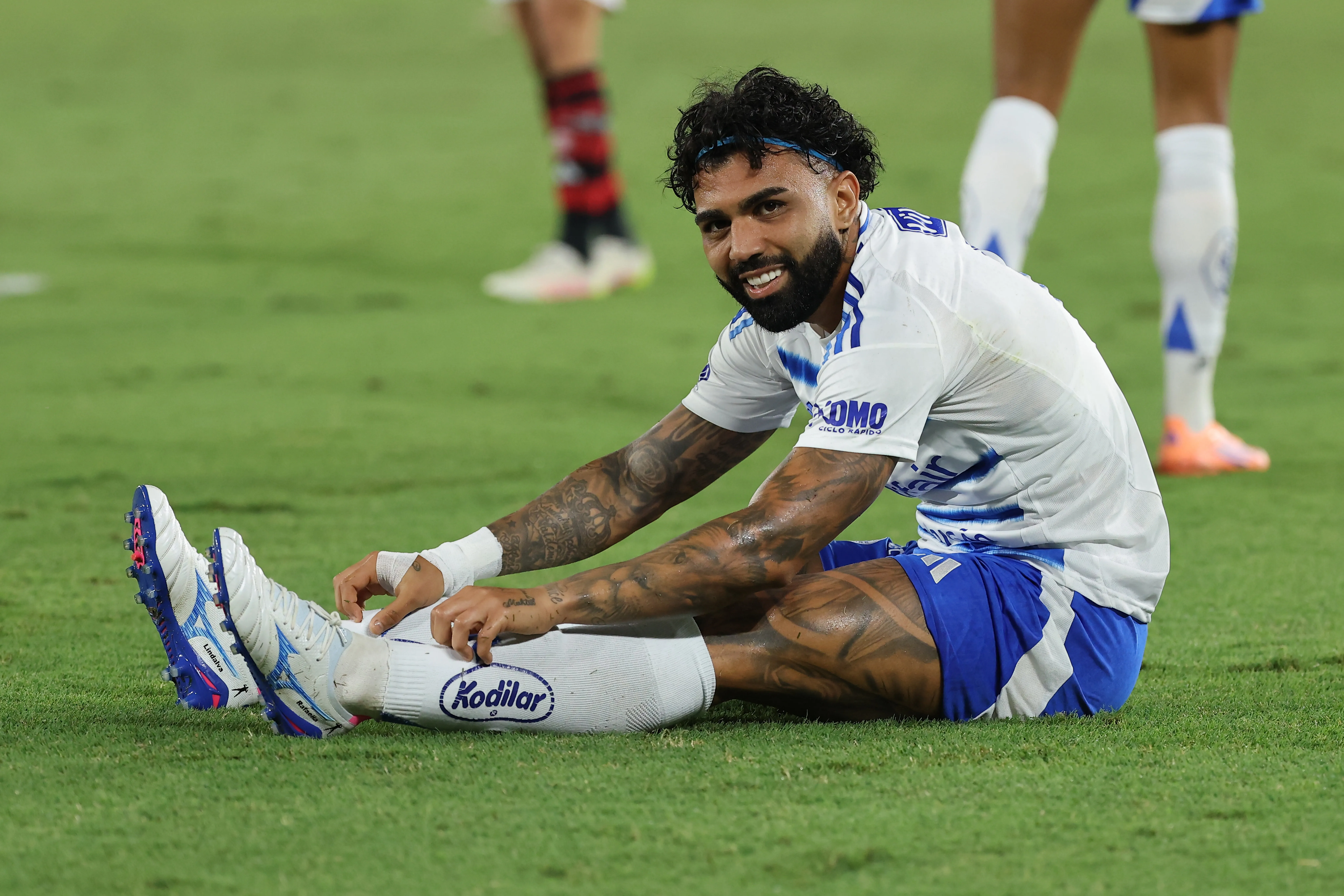 Gabigol com a camisa do Cruzeiro. (Foto: Wagner Meier/Getty Images)