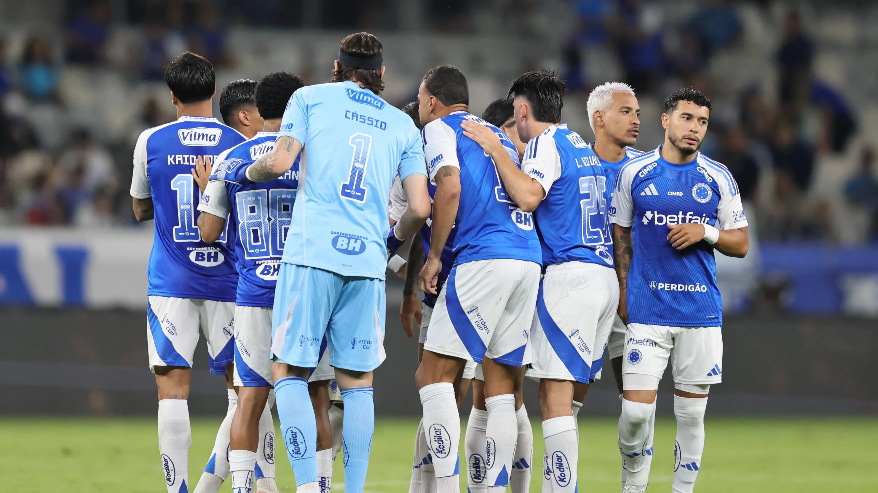 Time do Cruzeiro. Foto: Gilson Lobo/AGIF