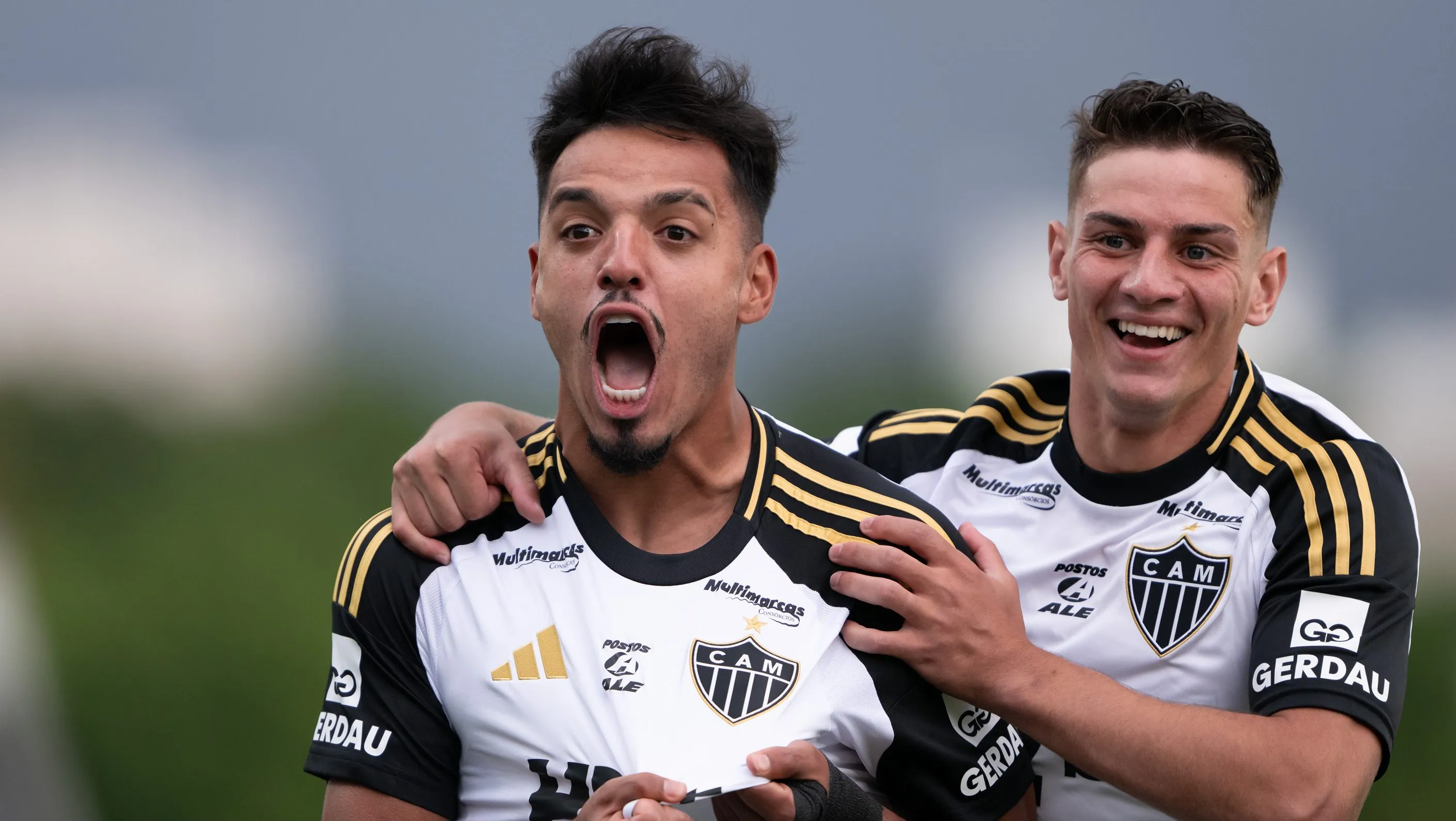 Foto: Jorge Rodrigues/AGIF – Gabriel Menino não está nos planos do Atlético-MG e pode servir de moeda de troca.