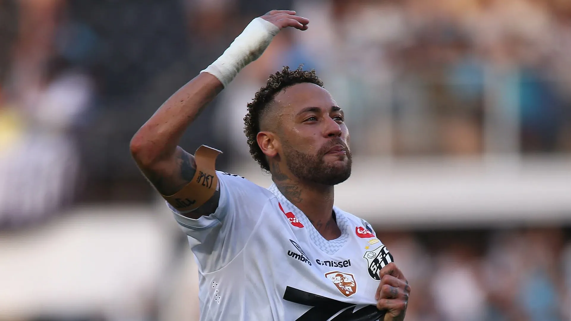 Neymar, do Santos