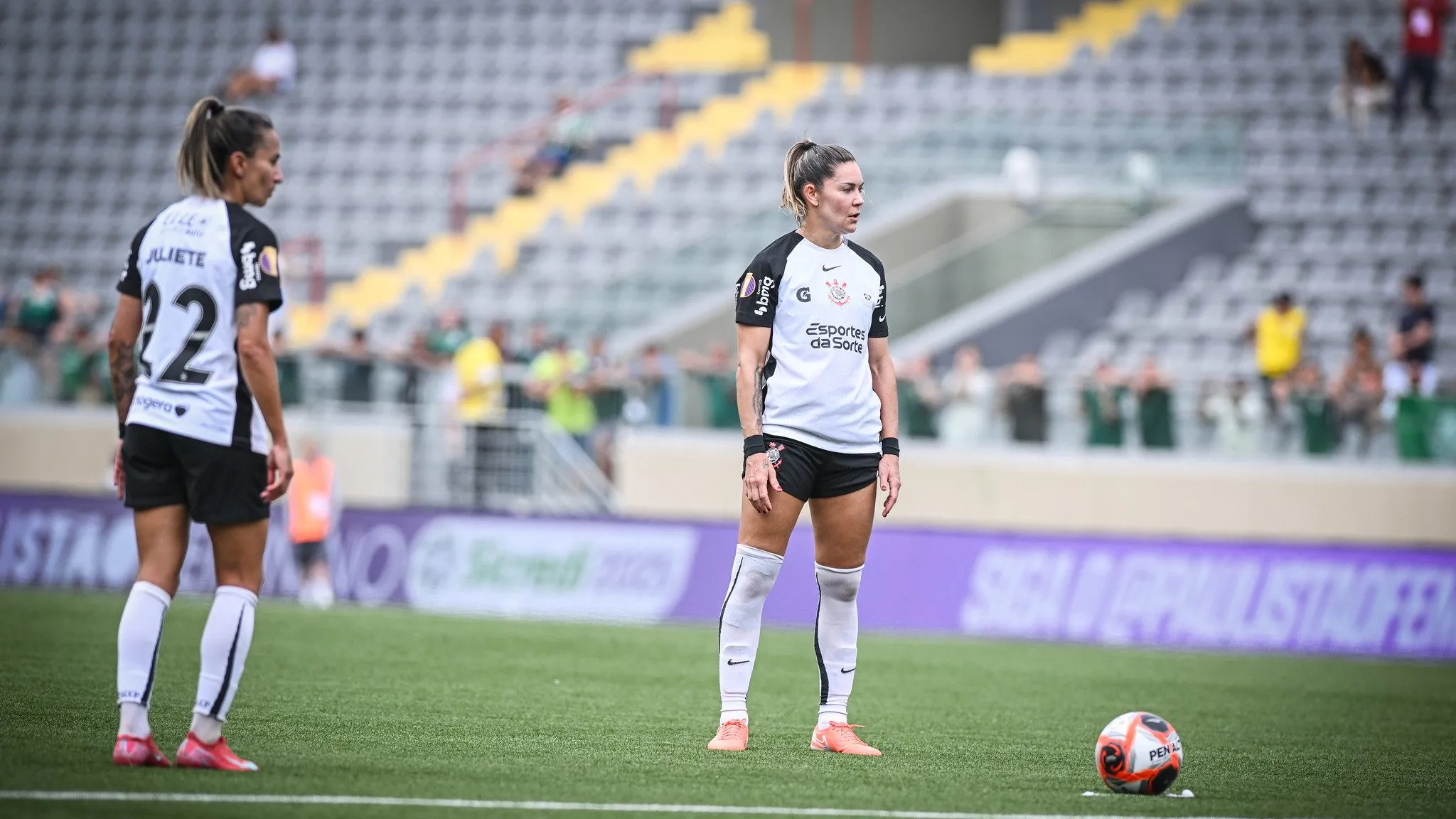 Gabi Zanotti na final do Paulistão Feminino pelo Corinthians