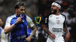 Kaio Jorge e Memphis Depay - Fotos: Gilson Lobo/AGIF e Ettore Chiereguini/AGIF