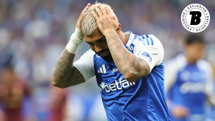 Gabigol não vive bom momento no Cruzeiro na reta final de 2025 - Foto: Gilson Lobo/AGIF