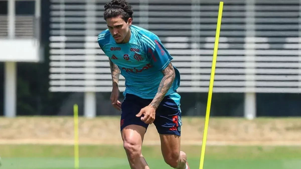 Pedro no Flamengo - Foto: Adriano Fontes/Flamengo