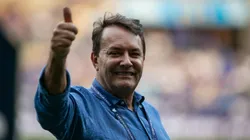 Pedro Lourenço antes de um jogo da Raposa