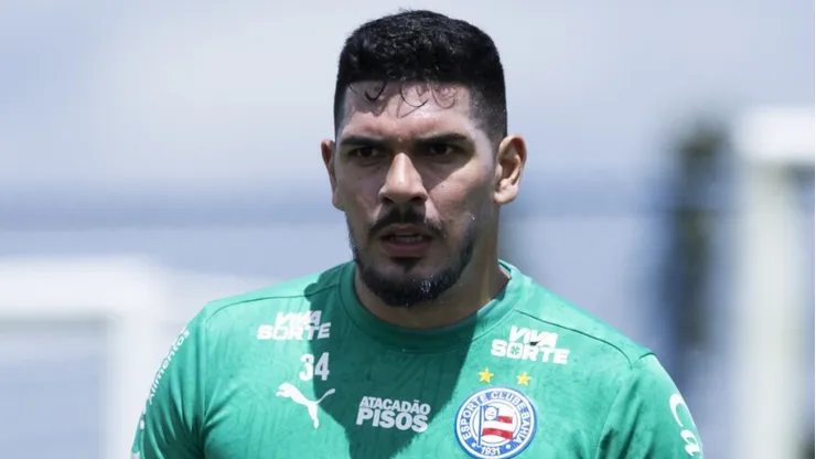 João Paulo, goleiro do Santos emprestado ao Bahia