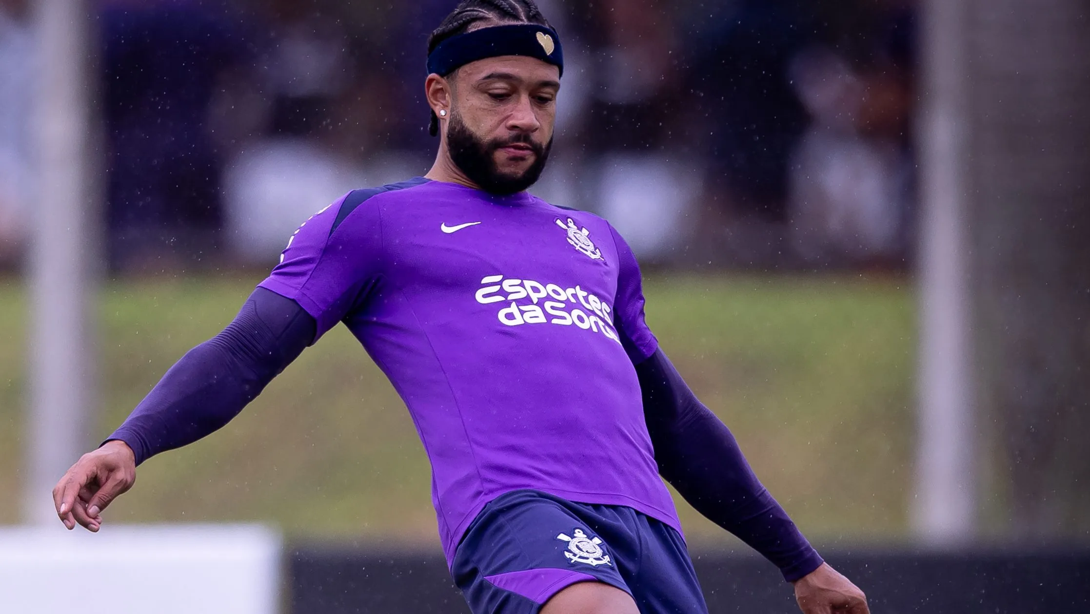 Memphis Depay. Foto: Rodrigo Coca/Agência Corinthians