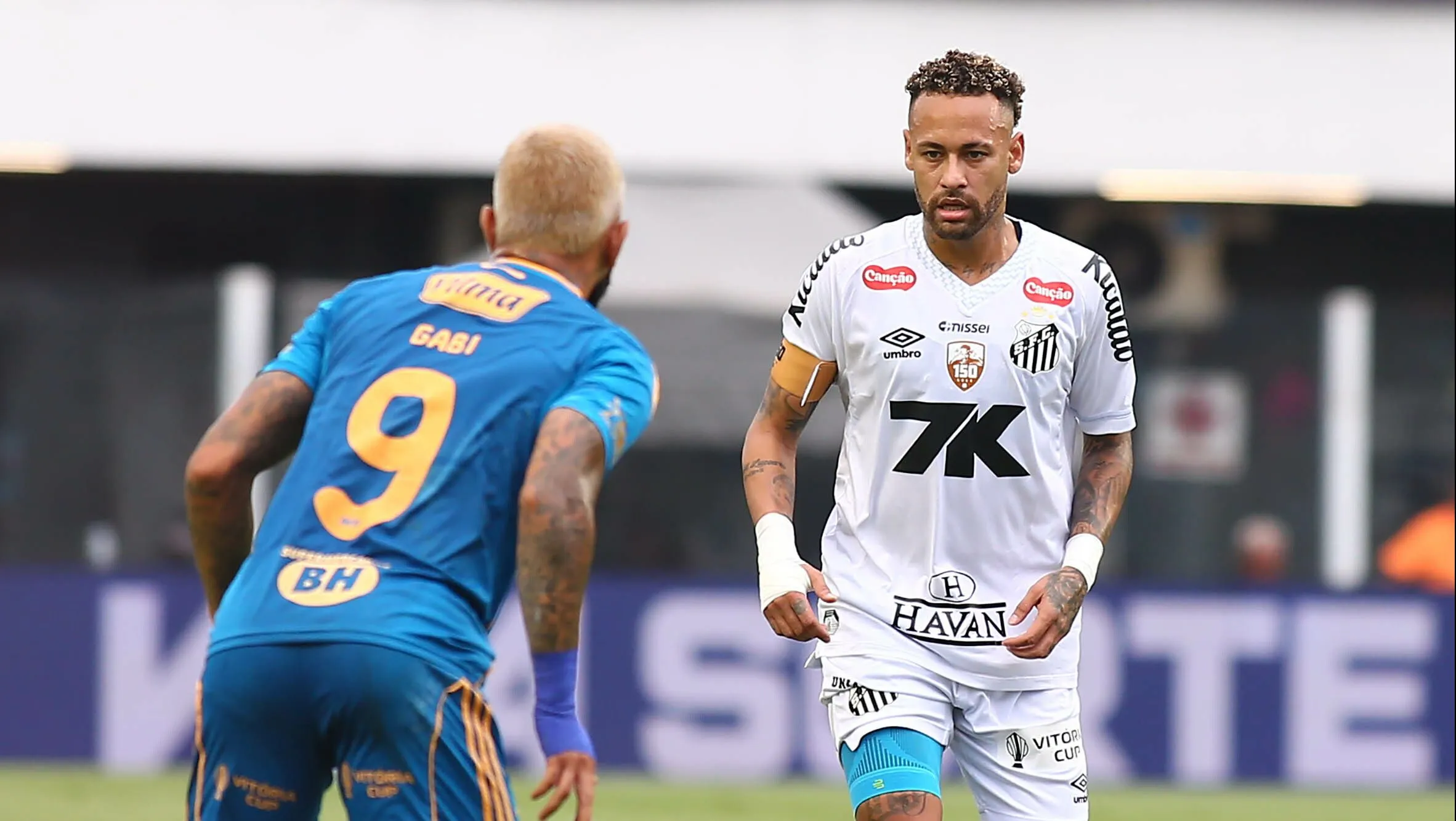 Gabigol em partida válida pelo Campeonato Brasileiro – Foto: Mauricio De Souza/AGIF