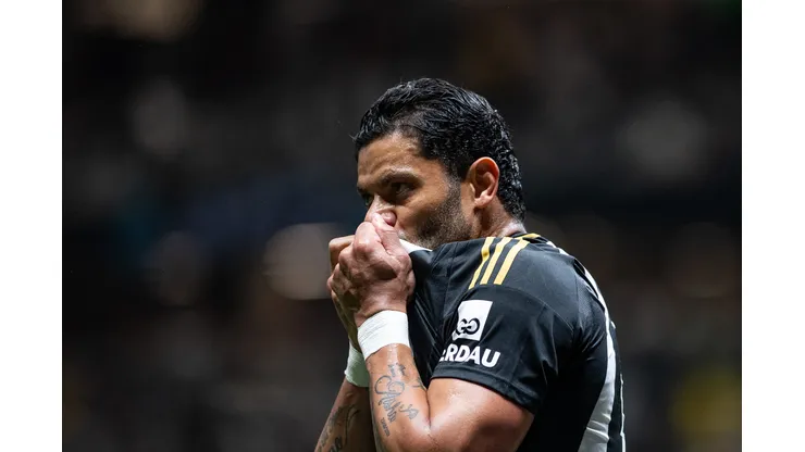 Hulk durante partida do Galo na Série A