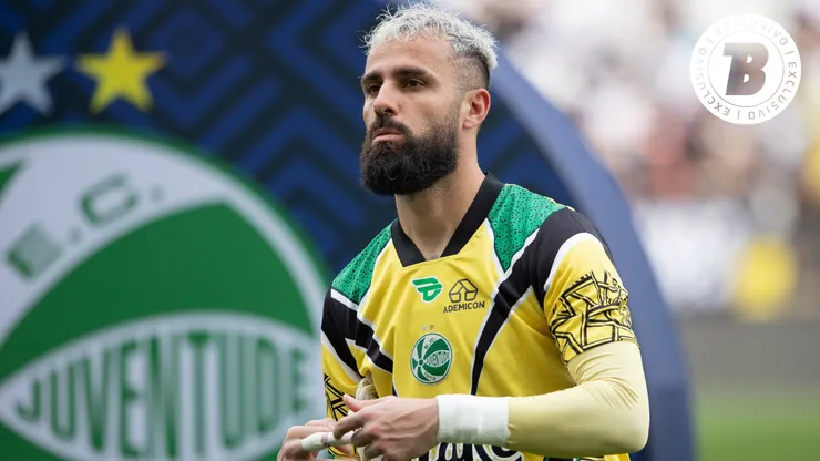 Jandrei goleiro do Juventude durante partida contra o Corinthians no estádio Arena Corinthians pelo campeonato Brasileiro A 2025. Foto: Joisel Amaral/AGIF
