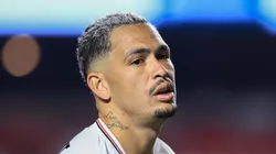 Luciano durante partida do SPFC na Série A