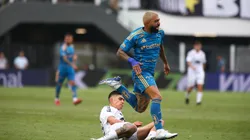SP - SANTOS - 07/12/2025 - BRASILEIRO A 2025, SANTOS X CRUZEIRO - Gabigol jogador do Cruzeiro durante partida contra o Santos no estadio Vila Belmiro pelo campeonato Brasileiro A 2025. Foto: Mauricio De Souza/AGIF