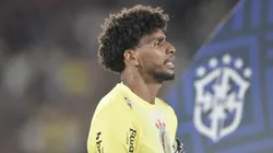 RJ - RIO DE JANEIRO - 13/09/2025 - BRASILEIRO A 2025, FLUMINENSE X CORINTHIANS - Hugo Souza goleiro do Corinthians durante partida contra o Fluminense no estadio Maracana pelo campeonato Brasileiro A 2025. Foto: Thiago Ribeiro/AGIF