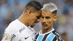 Lucas Veríssimo (à esquerda) é um nome pedido por Sampaoli no Atlético para 2026