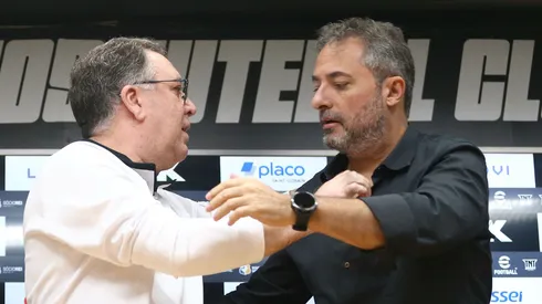 Santos vive choque de ideias entre Teixeira e Mattos sobre o futuro do elenco para 2026 — Foto Mauricio De SouzaAGIF