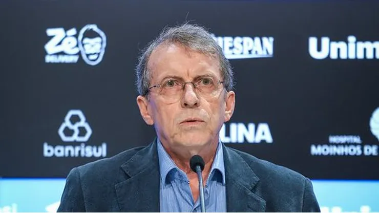 Novo presidente do Grêmio. FOTO: LUCAS UEBEL/GREMIO FBPA