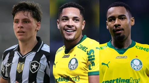 Jovens do Brasileirão 2026. Foto: Ettore Chiereguini/Thiago Ribeiro/Marcello Zambrana/AGIF