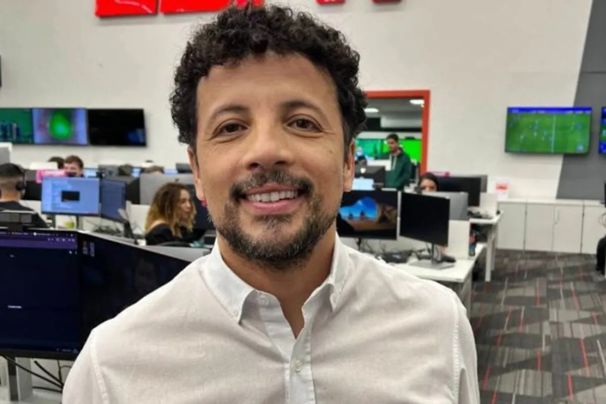 André Hernan já conseguiu liberação da ESPN para trabalhar com Galvão na Copa do Mundo pelo SBT – Foto: Reprodução/ESPN