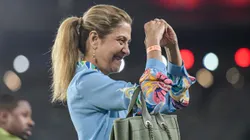 Leila Pereira, presidente do Palmeiras - Foto: Thiago Ribeiro/AGIF