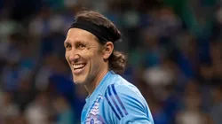 Cássio, goleiro do Cruzeiro contra o Corinthians