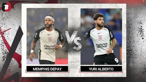 Depay e Yuri Alberto se destacaram na vitória do Corinthians sobre o Cruzeiro. Fotos: Gilson Lobo/AGIF