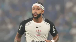 Memphis Depay jogador do Corinthians durante partida contra o Cruzeiro. Foto: Gilson Lobo/AGIF