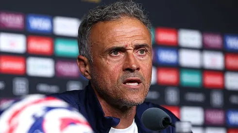 Luis Enrique no PSG. Foto: Buda Mendes/Getty Images
