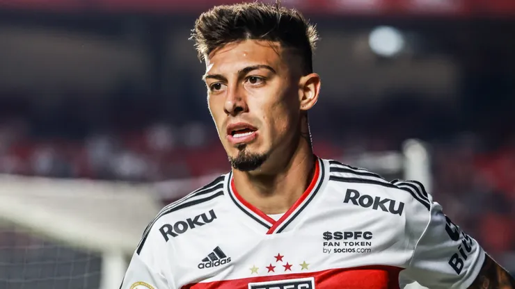 Rigoni no São Paulo. Foto: Marcello Zambrana/AGIF