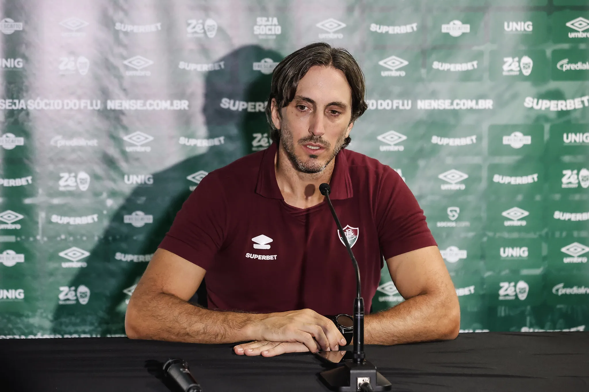 Luis Zubeldía, técnico do Fluminense