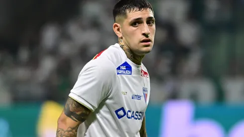 SP - SAO PAULO - 20/09/2025 - BRASILEIRO A 2025, PALMEIRAS X FORTALEZA - Gaston Avila jogador do Fortaleza durante partida contra o Palmeiras no estadio Arena Allianz Parque pelo campeonato Brasileiro A 2025. Foto: Jota Erre/AGIF