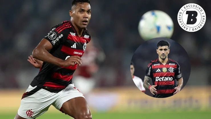 Alex Sandro enaltece Arrascaeta, meia com mais gols no mundo em 2025 'Tem qualidade para jogar em qualquer lugar' — Foto Jorge Rodrigues e Alexandre LoureiroAGIF