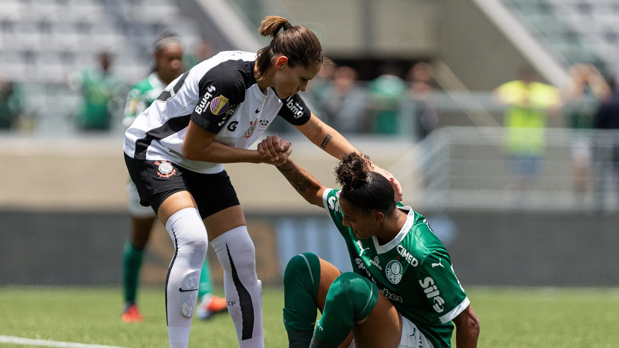 Palmeiras e Corinthians em final do Paulistão Feminino