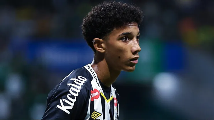Robinho Jr, atacante do Santos