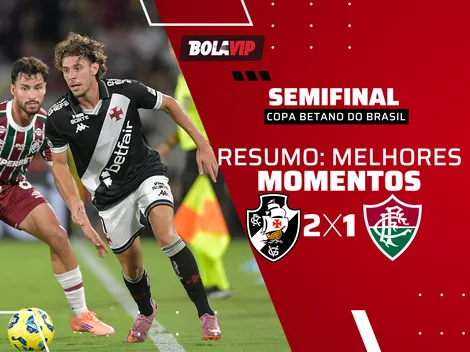 Vasco vira nos acréscimos contra o Fluminense e sai na frente na Copa do Brasil